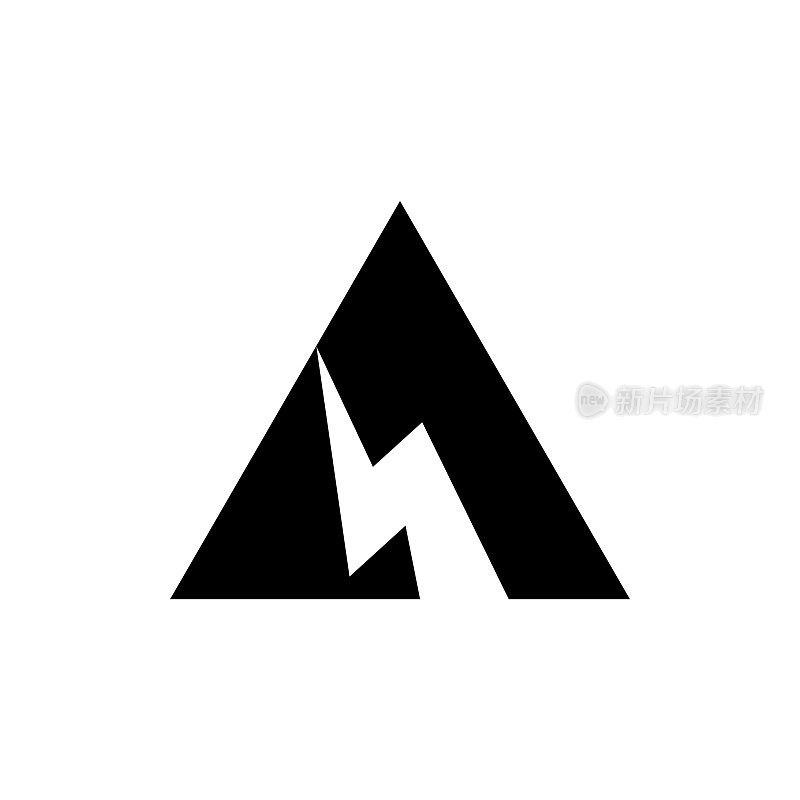 A Logo风格形状